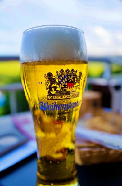 少し大きいサイズのドイツビール。