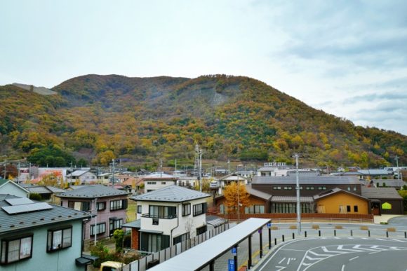 12月の大蔵経寺山。紅葉は終わってる感じ。