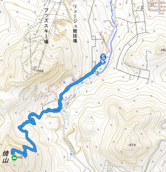 豊平山の登山コース