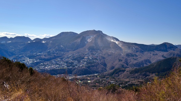 箱根山もなかなか凛々しい。