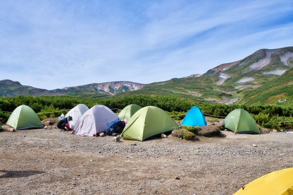 大雪山テント泊 白雲岳からお鉢巡り 反時計回り 黒岳 北鎮岳ルート