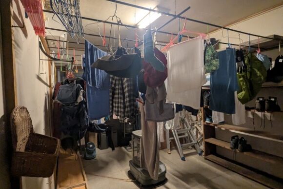 乾燥室。取り違えに注意