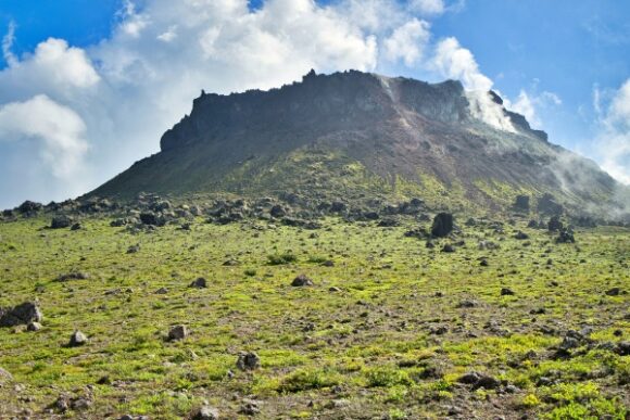 溶岩ドームの迫力がすごい