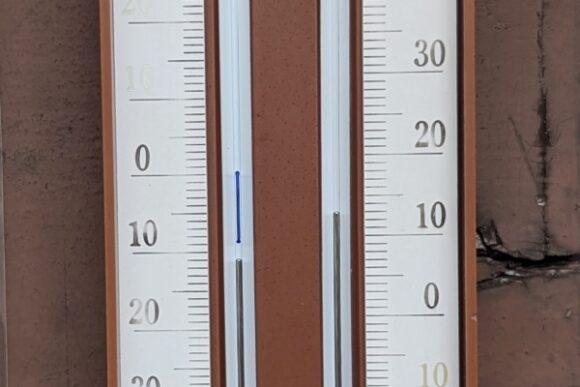 外気温は10度くらい寒い！